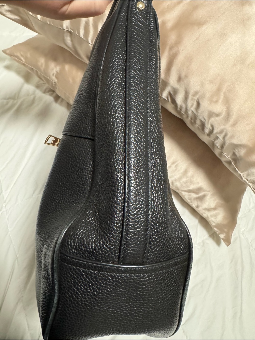 Coach Large Harley Hobo in Black Leather. - Picture 8 of 13